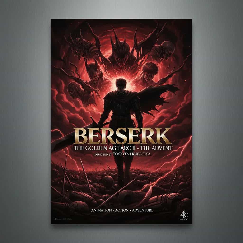 Poster for Berserk: The Golden Age Arc III - The Advent