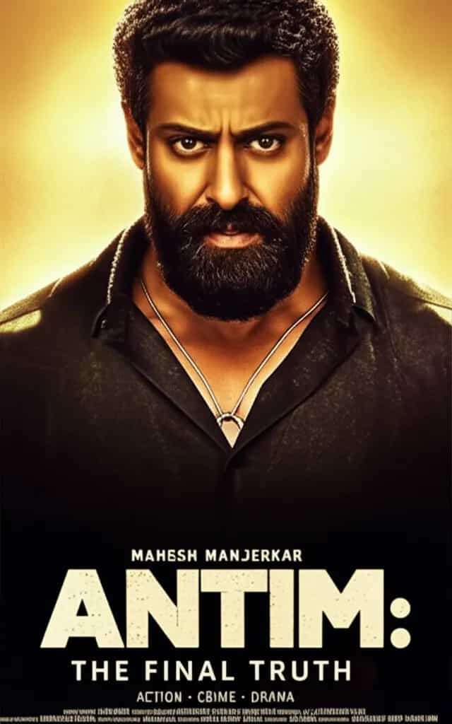 Poster for Antim: The Final Truth