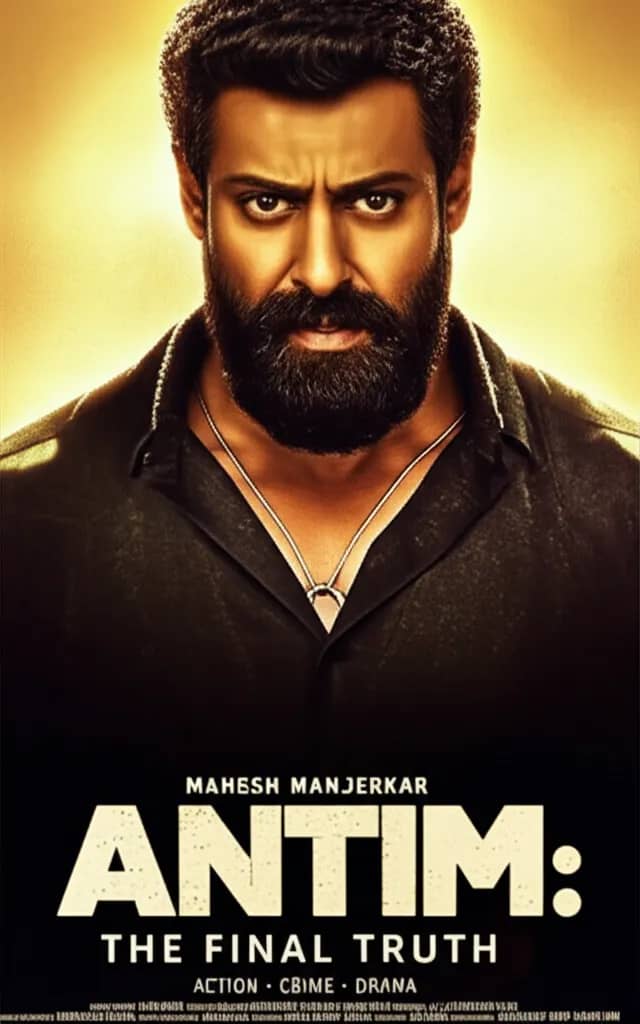 Poster for Antim: The Final Truth