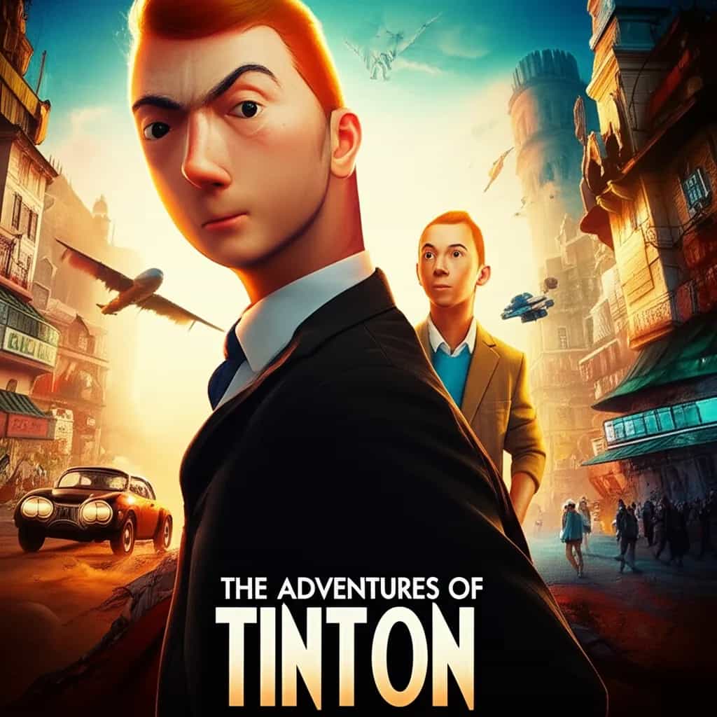 Poster for The Adventures of Tintin