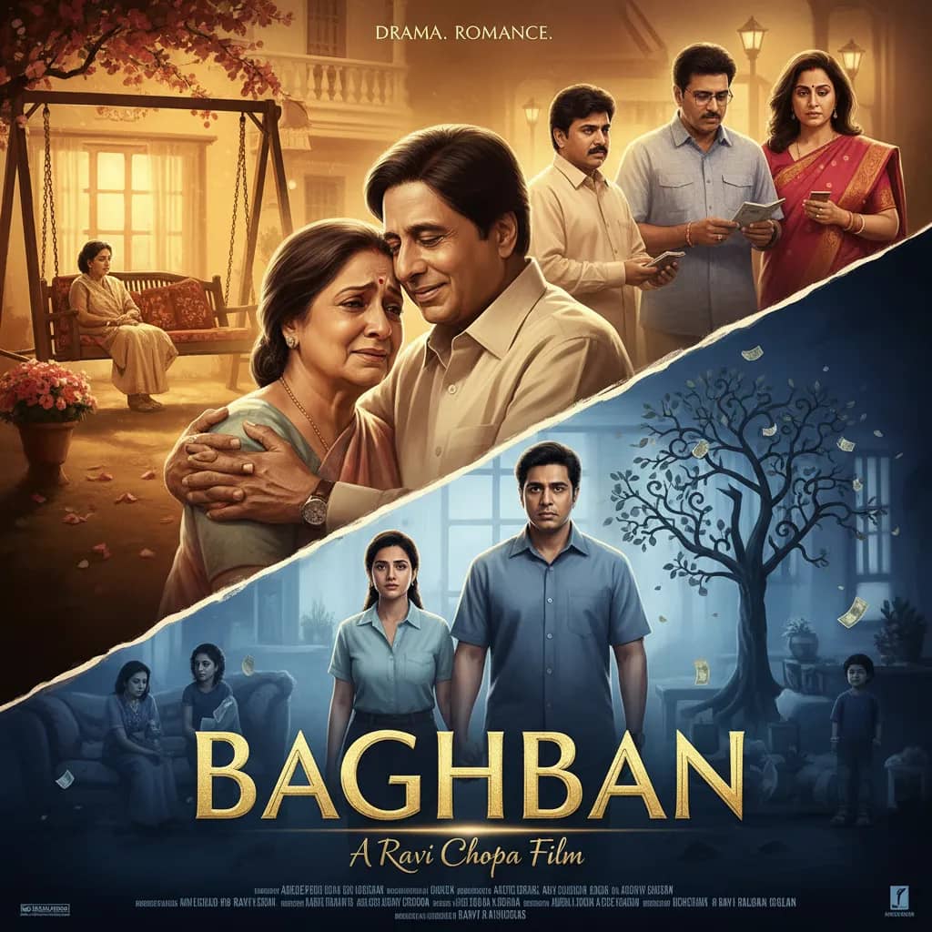 Poster for Baghban