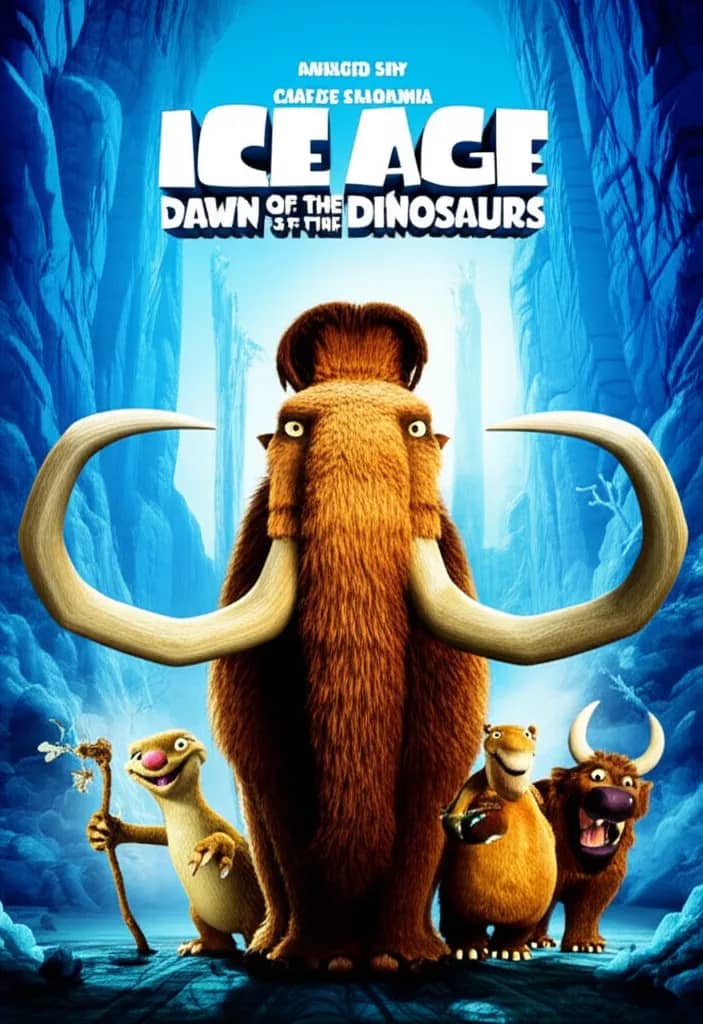 Poster for Ice Age: Dawn of the Dinosaurs