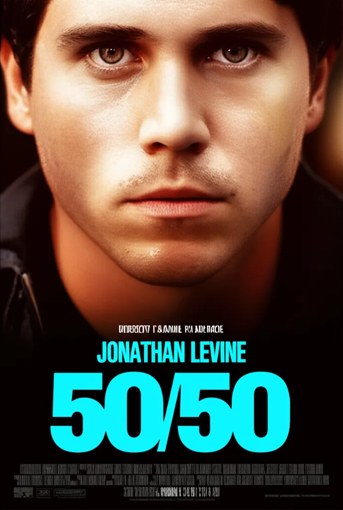 50/50 poster