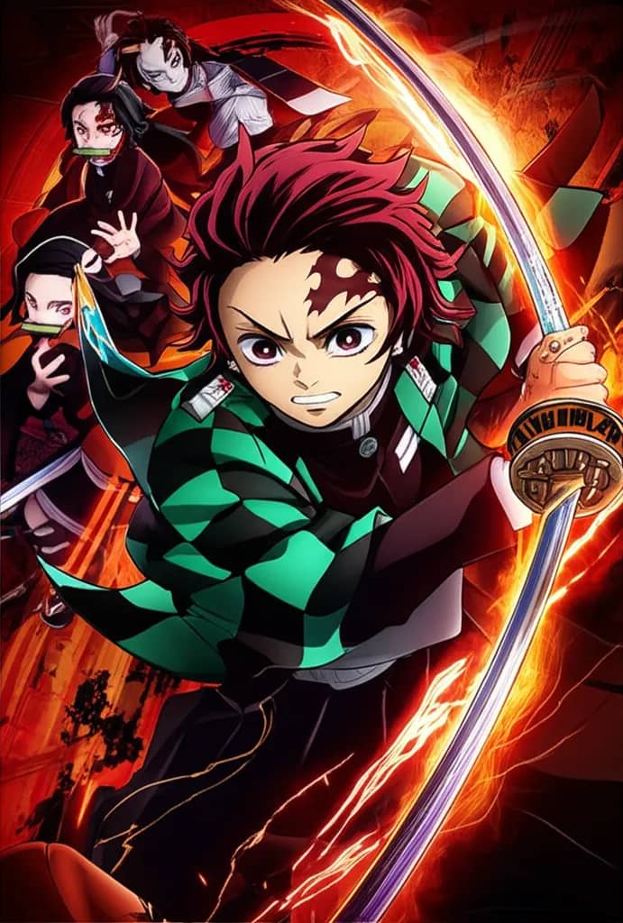 Poster for Demon Slayer: Kimetsu no Yaiba - Tsuzumi Mansion Arc