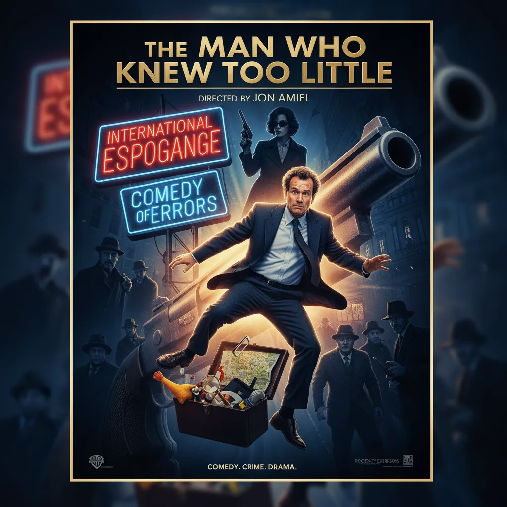 The Man Who Knew Too Little poster