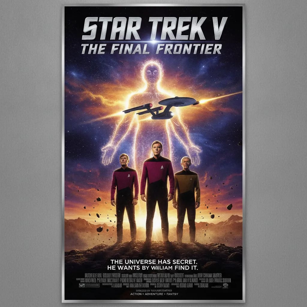 Star Trek V: The Final Frontier poster