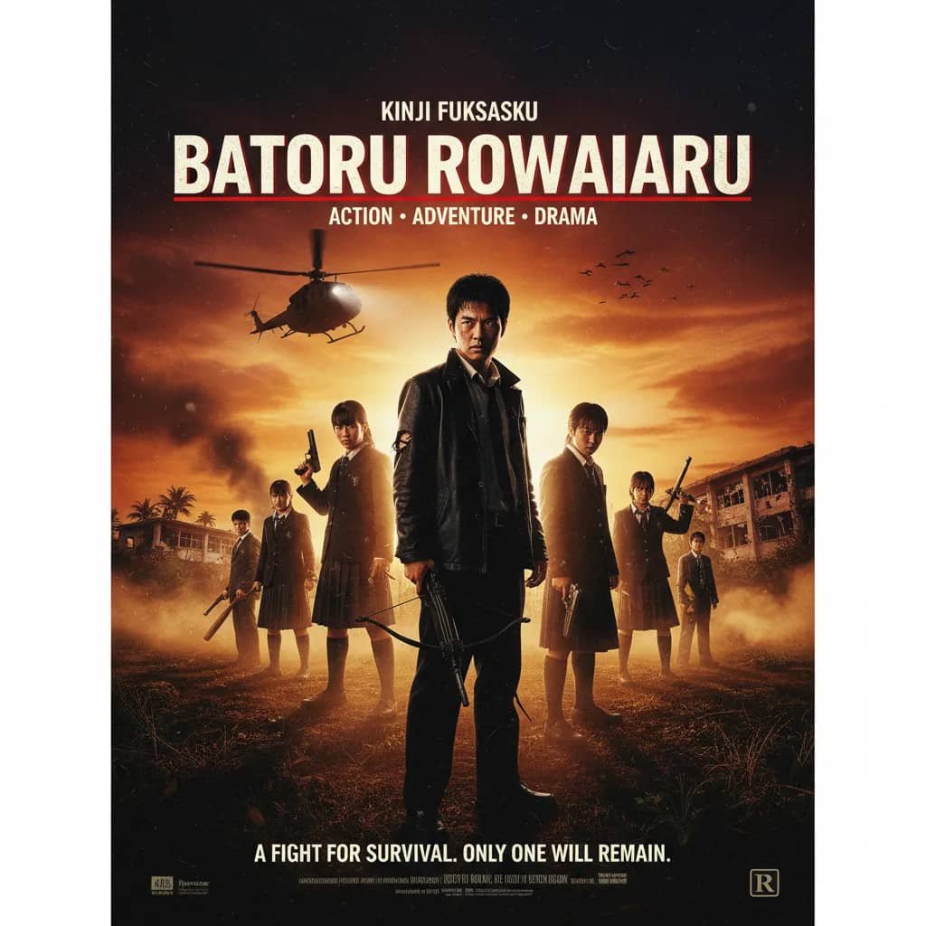 Poster for Batoru rowaiaru