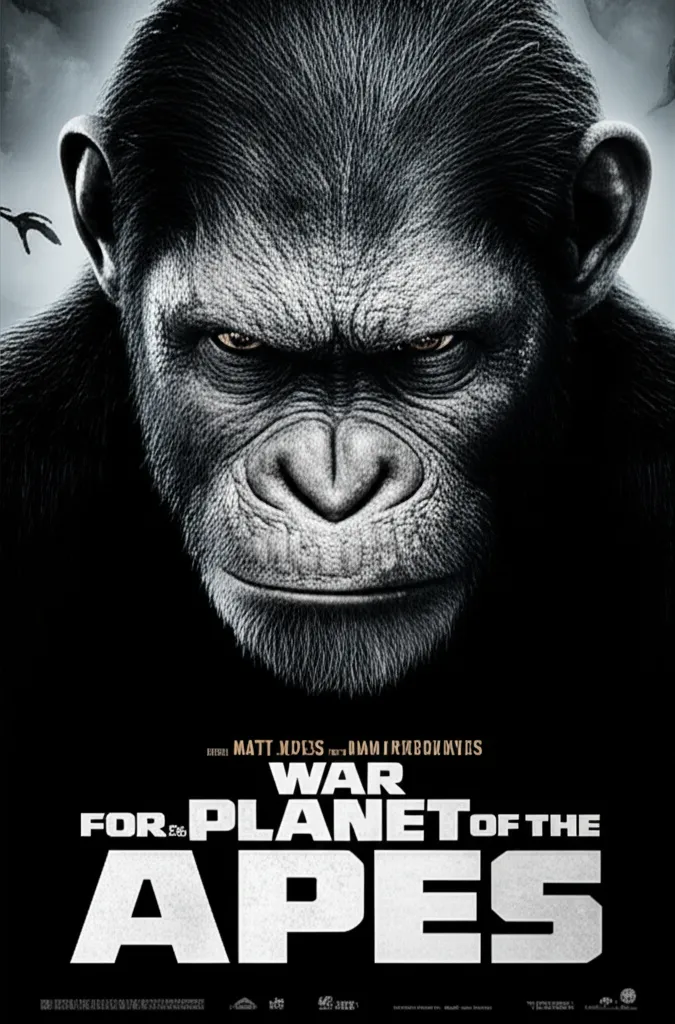 War for the Planet of the Apes poster