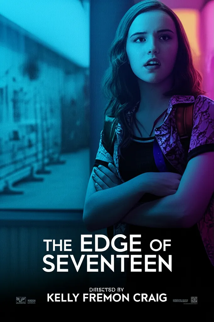 The Edge of Seventeen poster