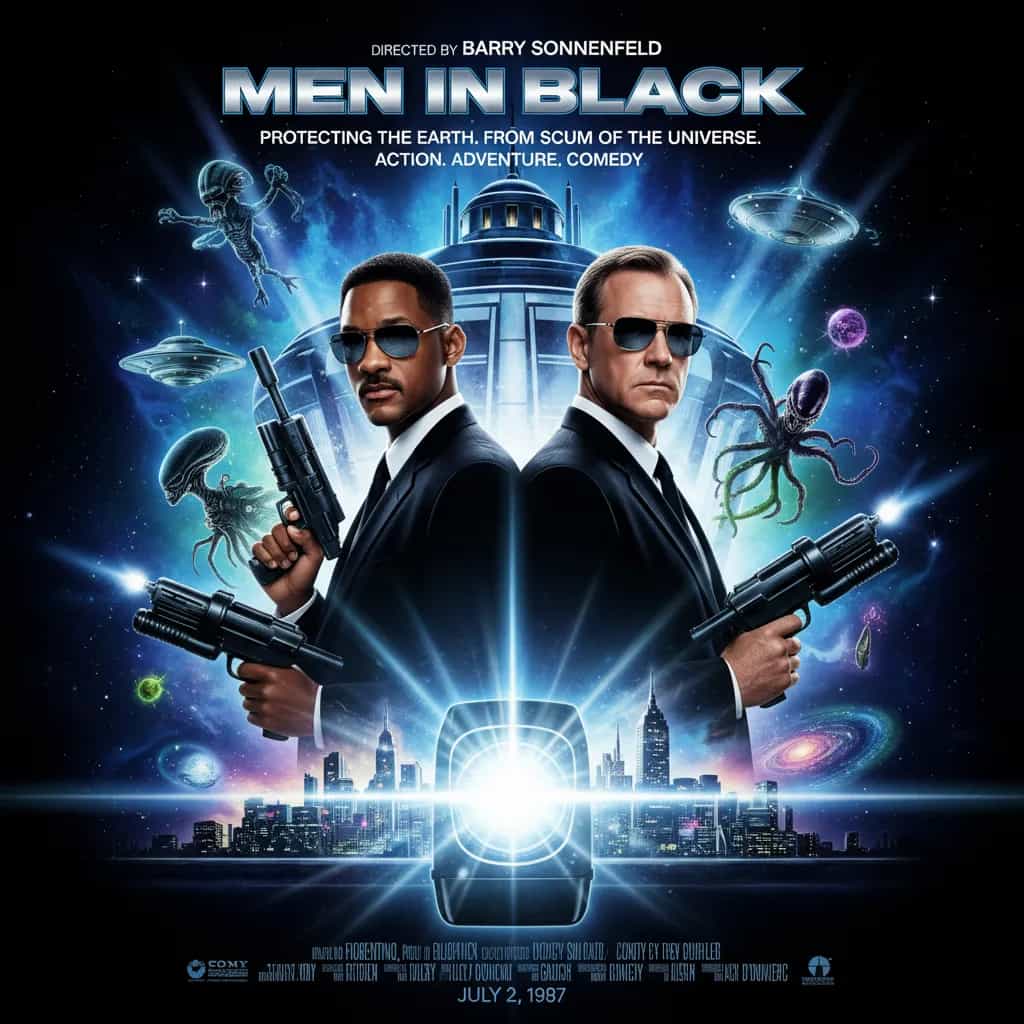 Poster for Men in Black