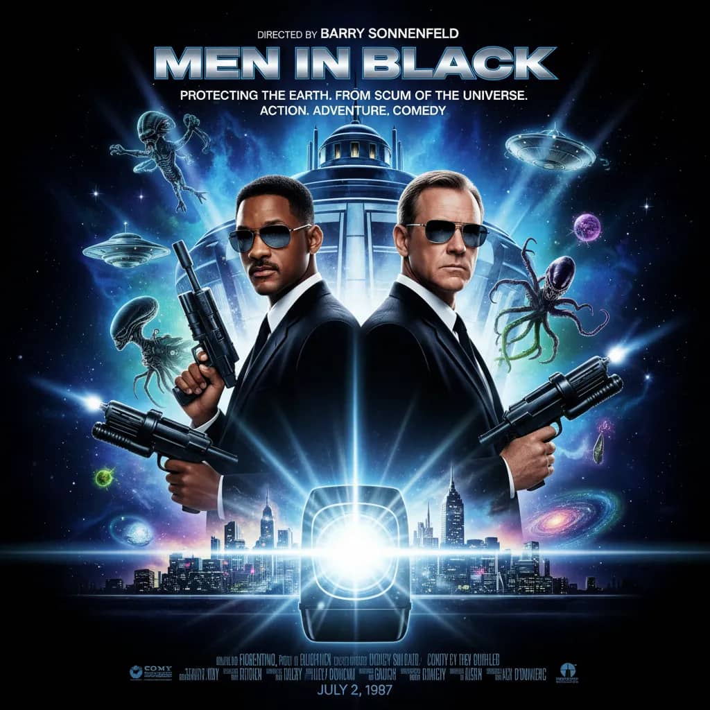 Poster for Men in Black