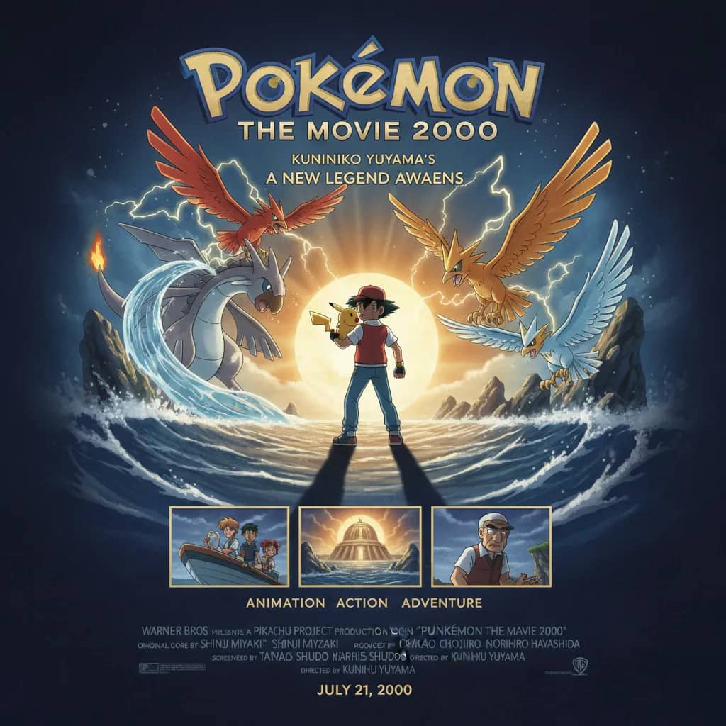 Poster for Pokémon the Movie 2000