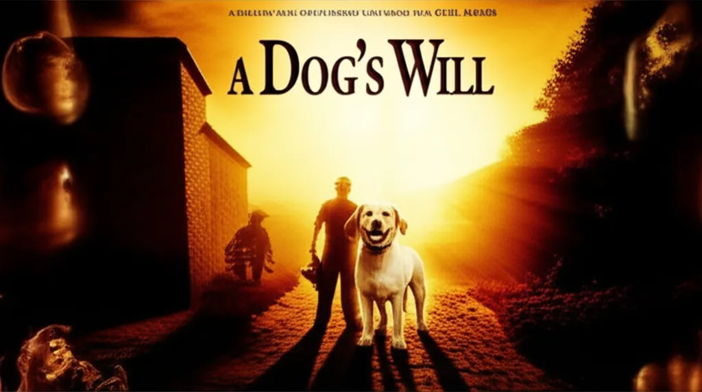 A Dog's Will poster