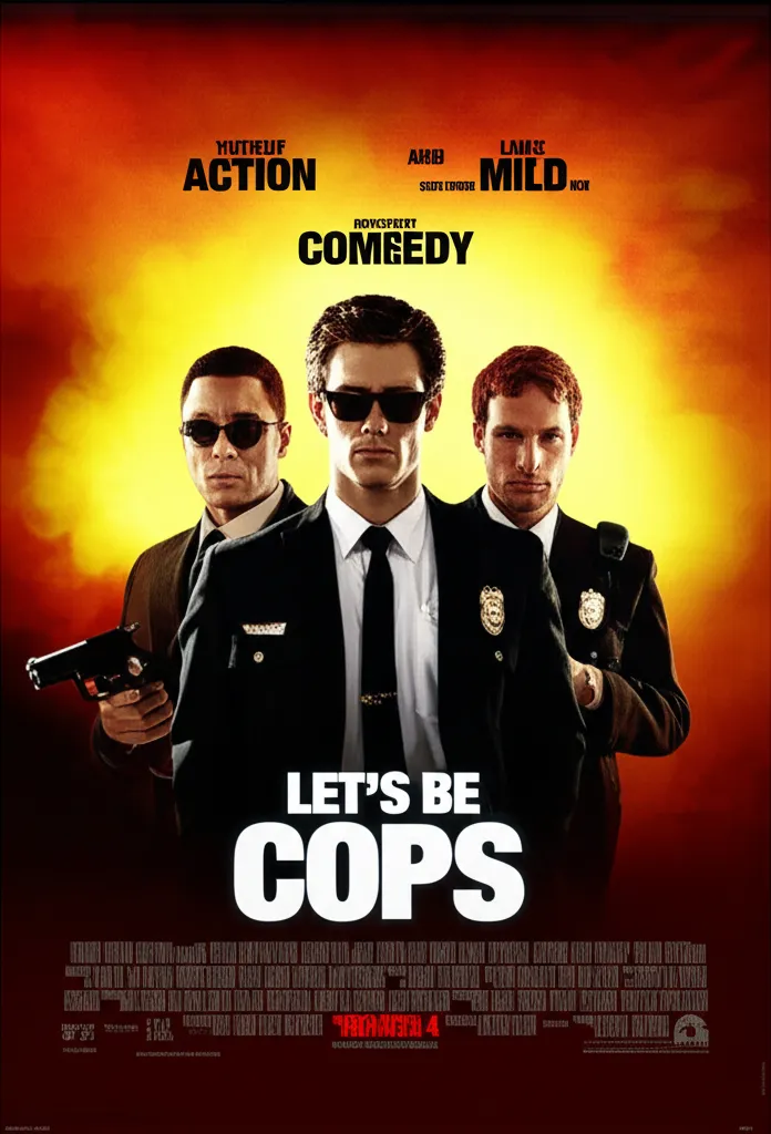 Let's Be Cops poster