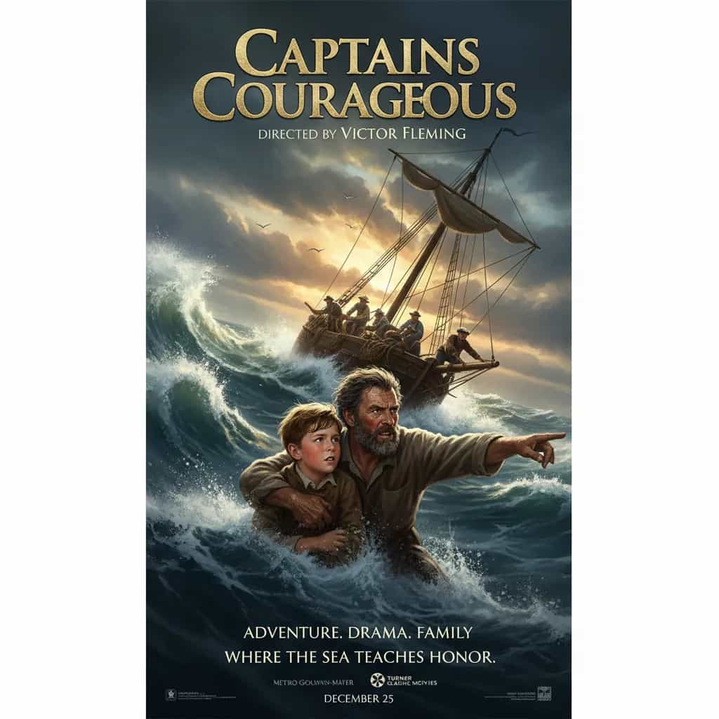 Poster for Captains Courageous