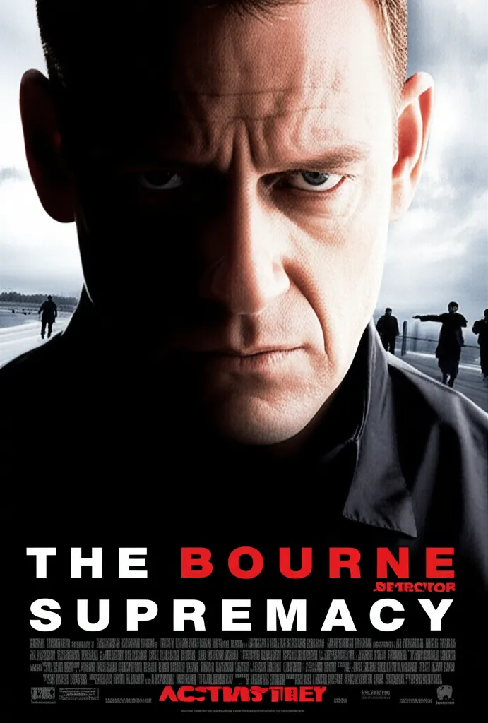 Poster for The Bourne Supremacy