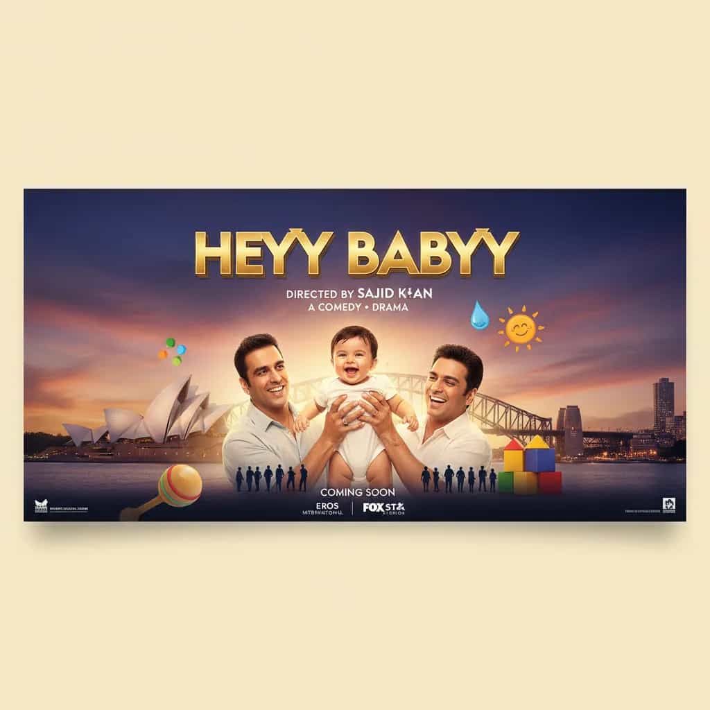 Poster for Heyy Babyy