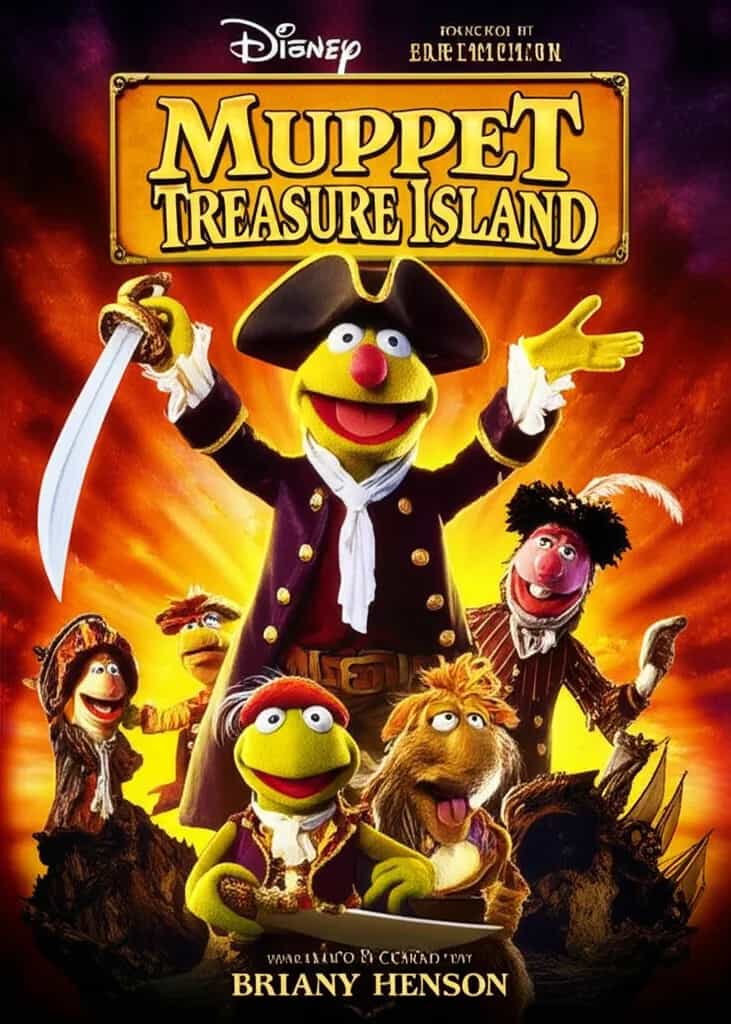 Poster for Muppet Treasure Island