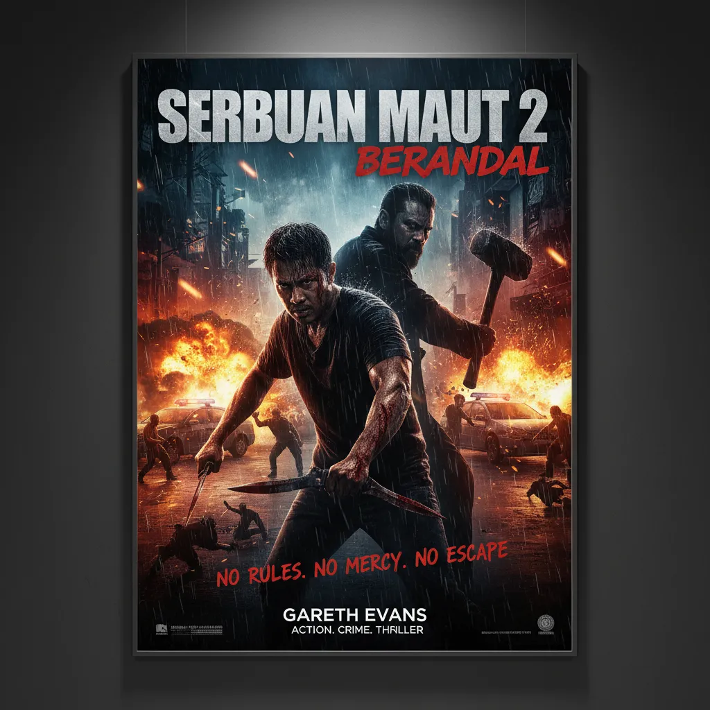 Serbuan maut 2: Berandal poster