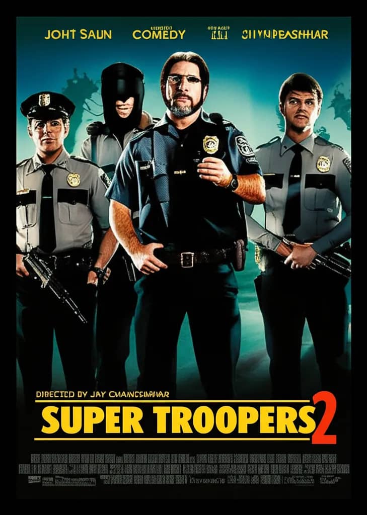 Poster for Super Troopers 2