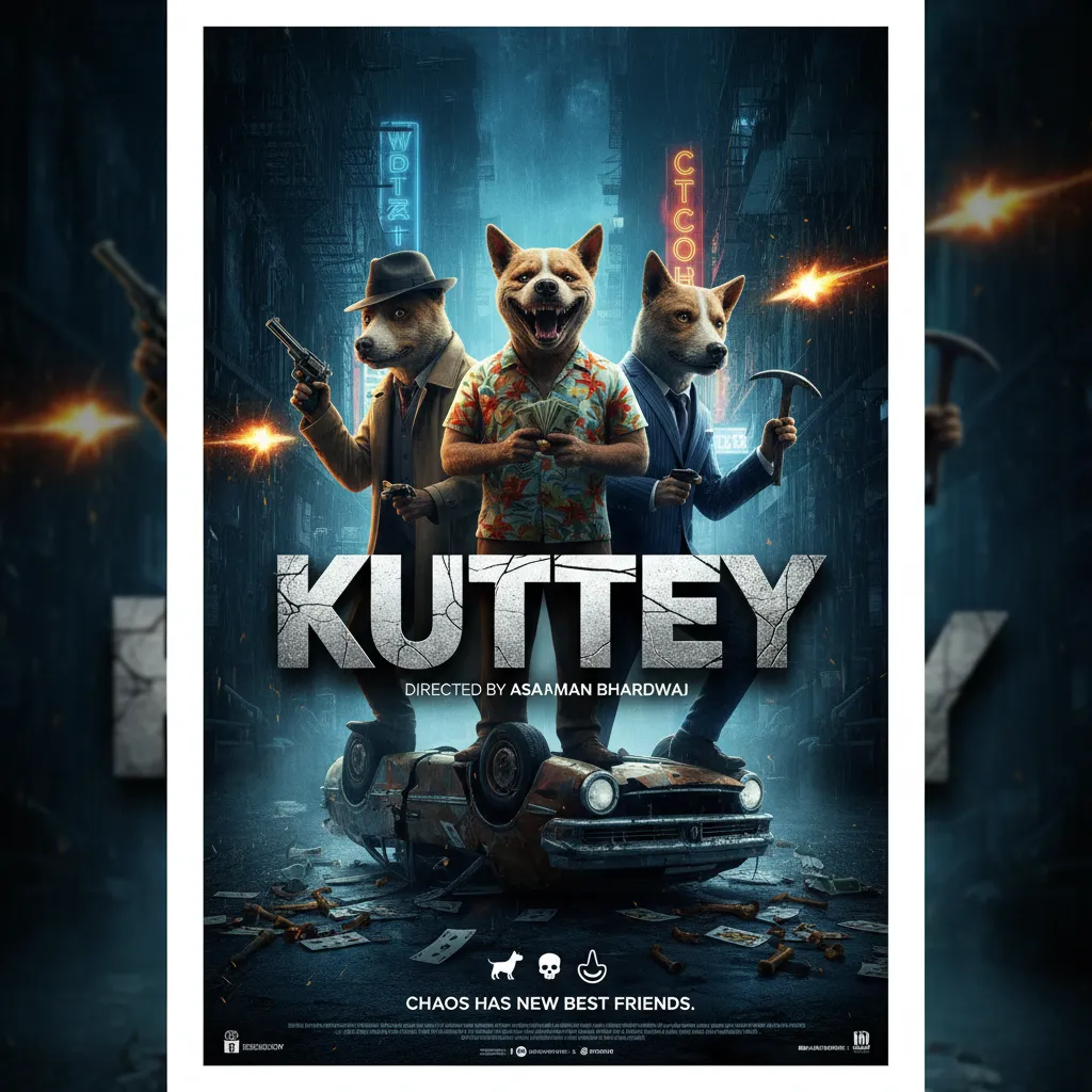 Kuttey poster