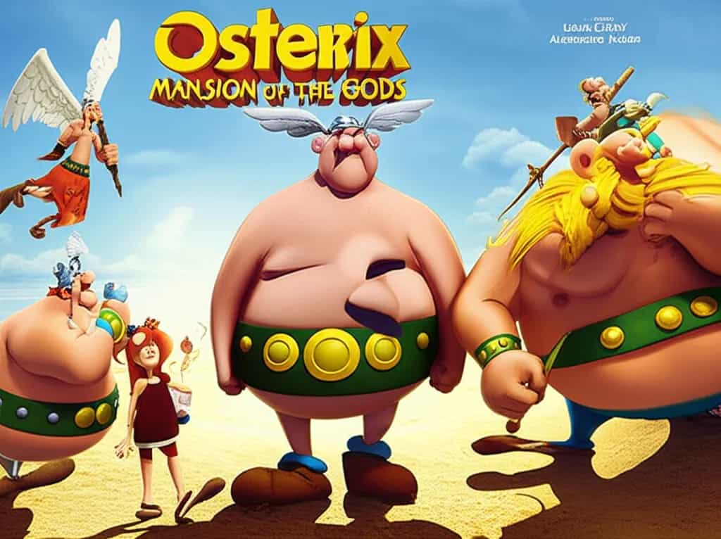 Poster for Asterix and Obelix: Mansion of the Gods
