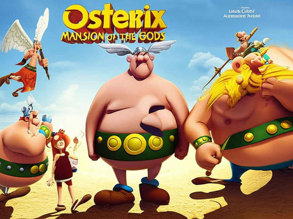 Asterix and Obelix: Mansion of the Gods poster