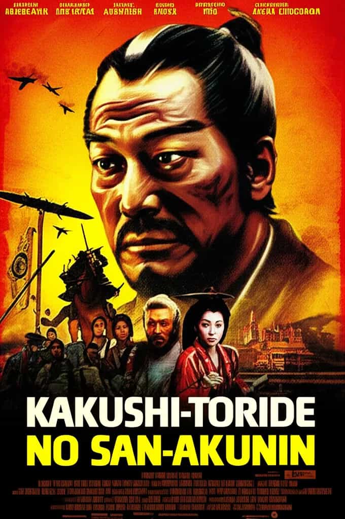 Poster for Kakushi-toride no san-akunin
