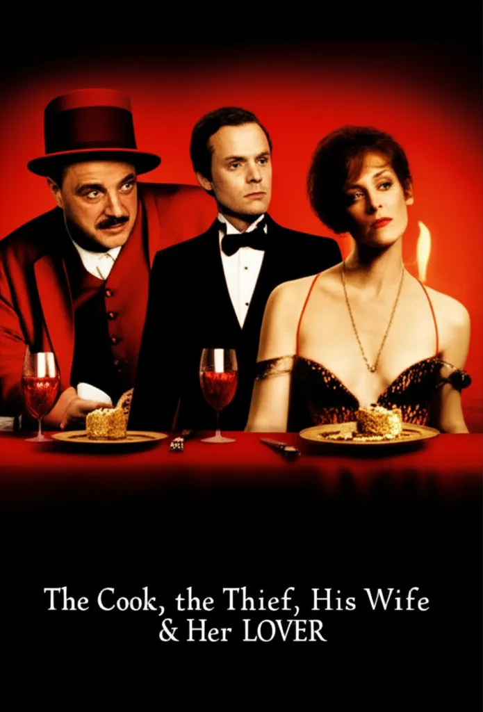 Poster for The Cook, the Thief, His Wife & Her Lover