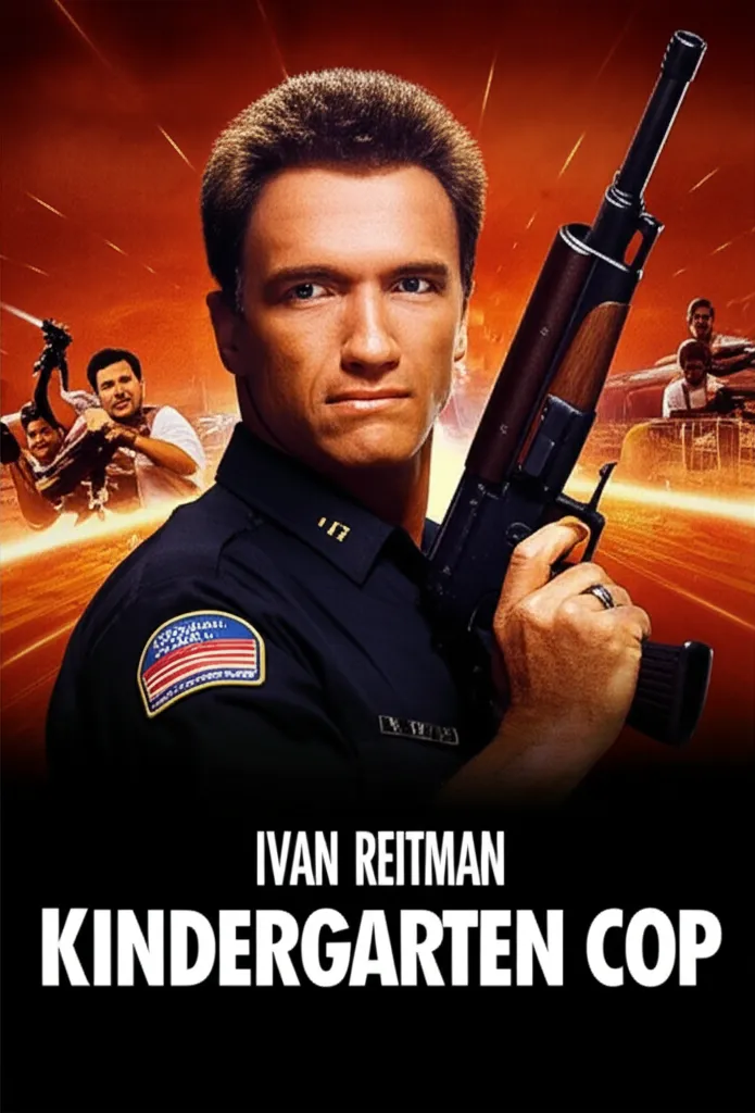 Kindergarten Cop poster