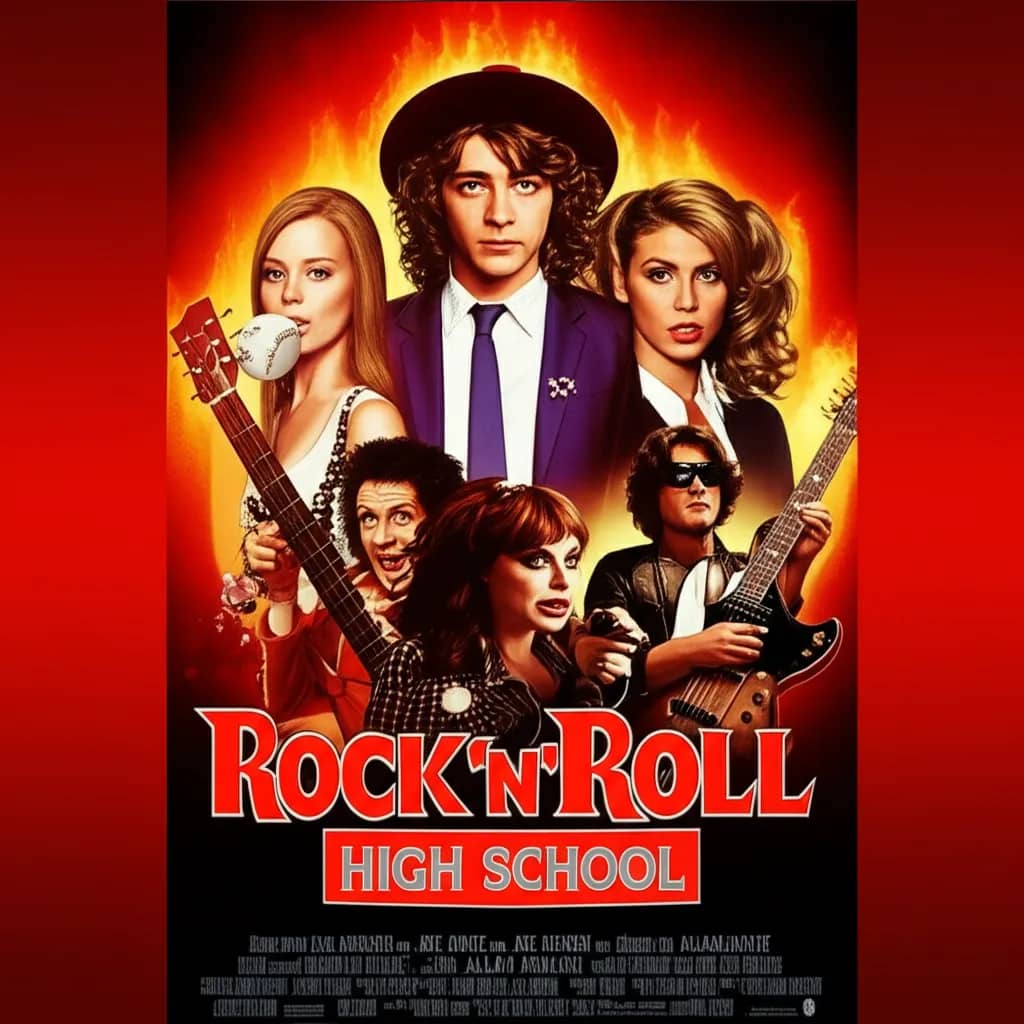 Poster for Rock 'n' Roll High School