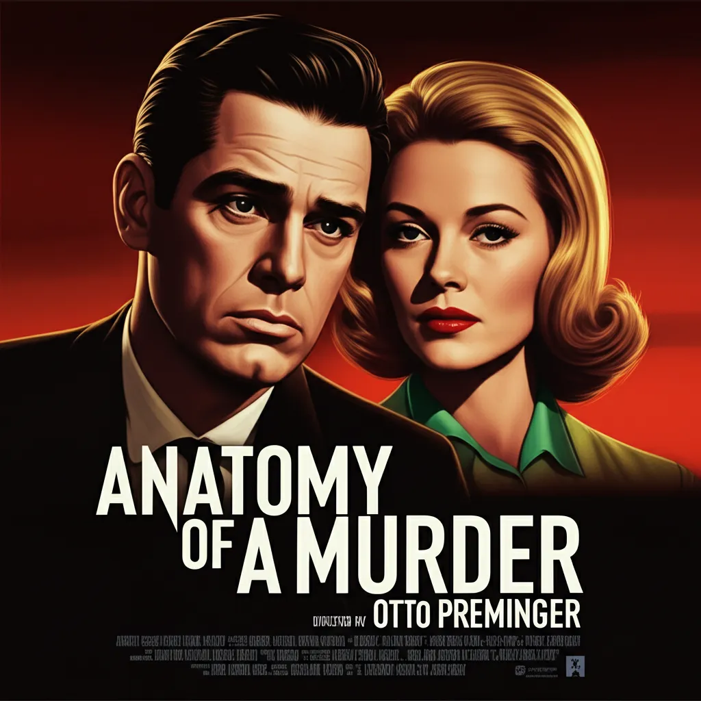Poster for Anatomy of a Murder