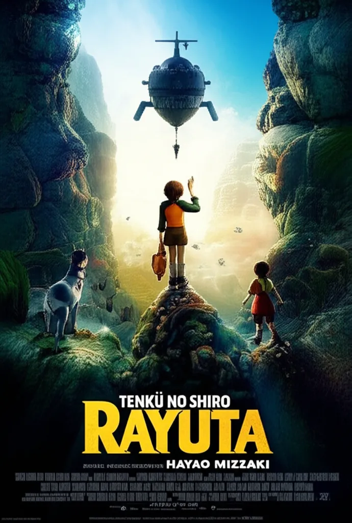 Tenkû no shiro Rapyuta poster