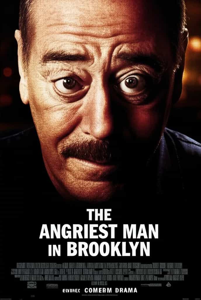 Poster for The Angriest Man in Brooklyn
