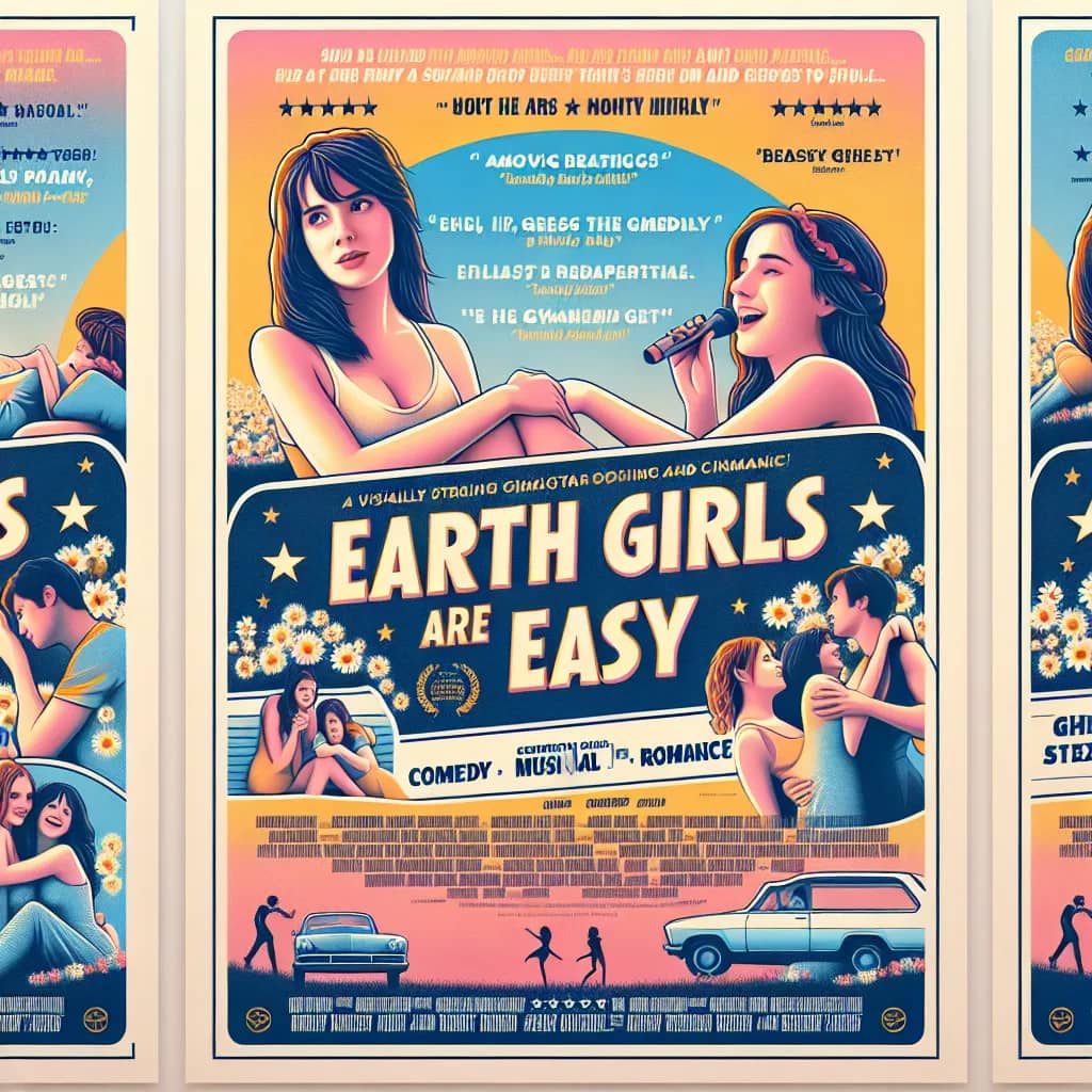 Poster for Earth Girls Are Easy
