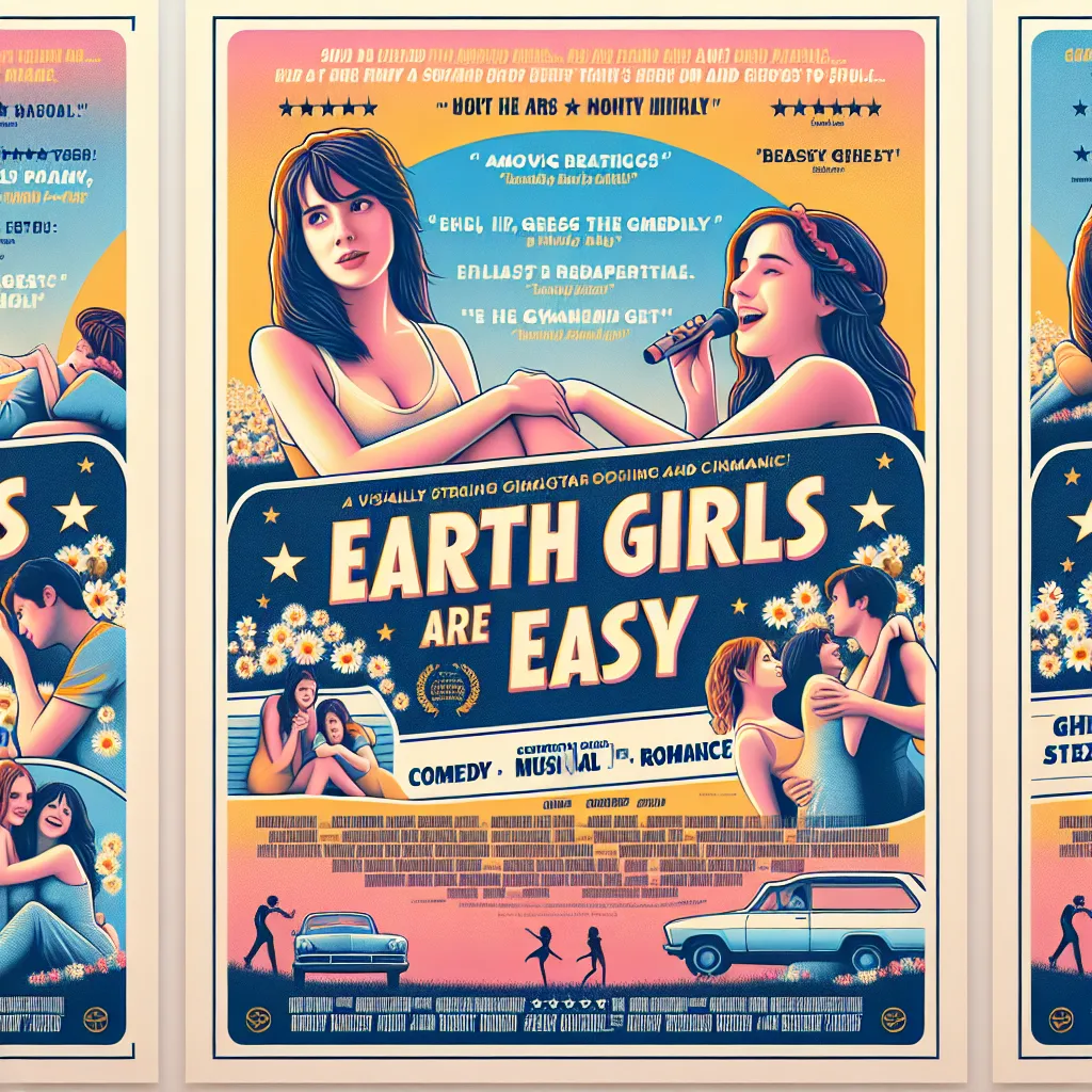 Poster for Earth Girls Are Easy