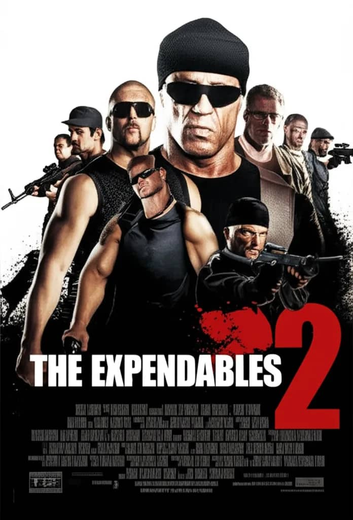 Poster for The Expendables 2