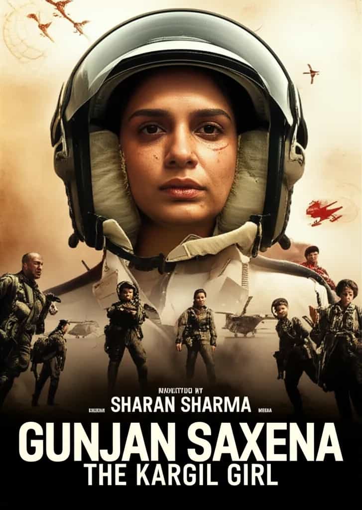 Poster for Gunjan Saxena: The Kargil Girl