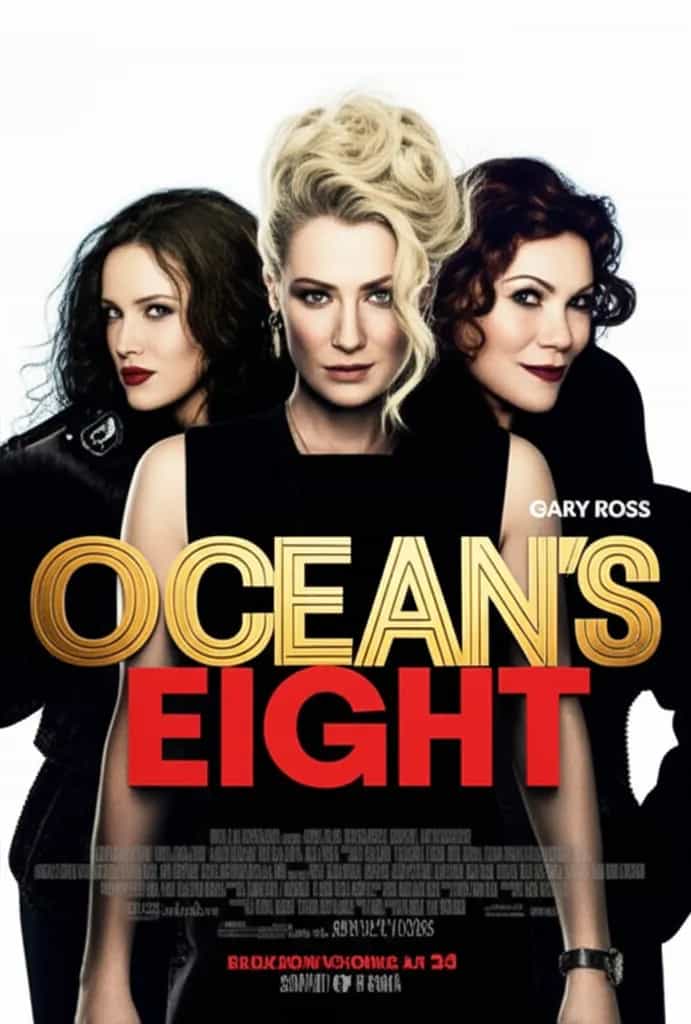 Poster for Ocean's Eight