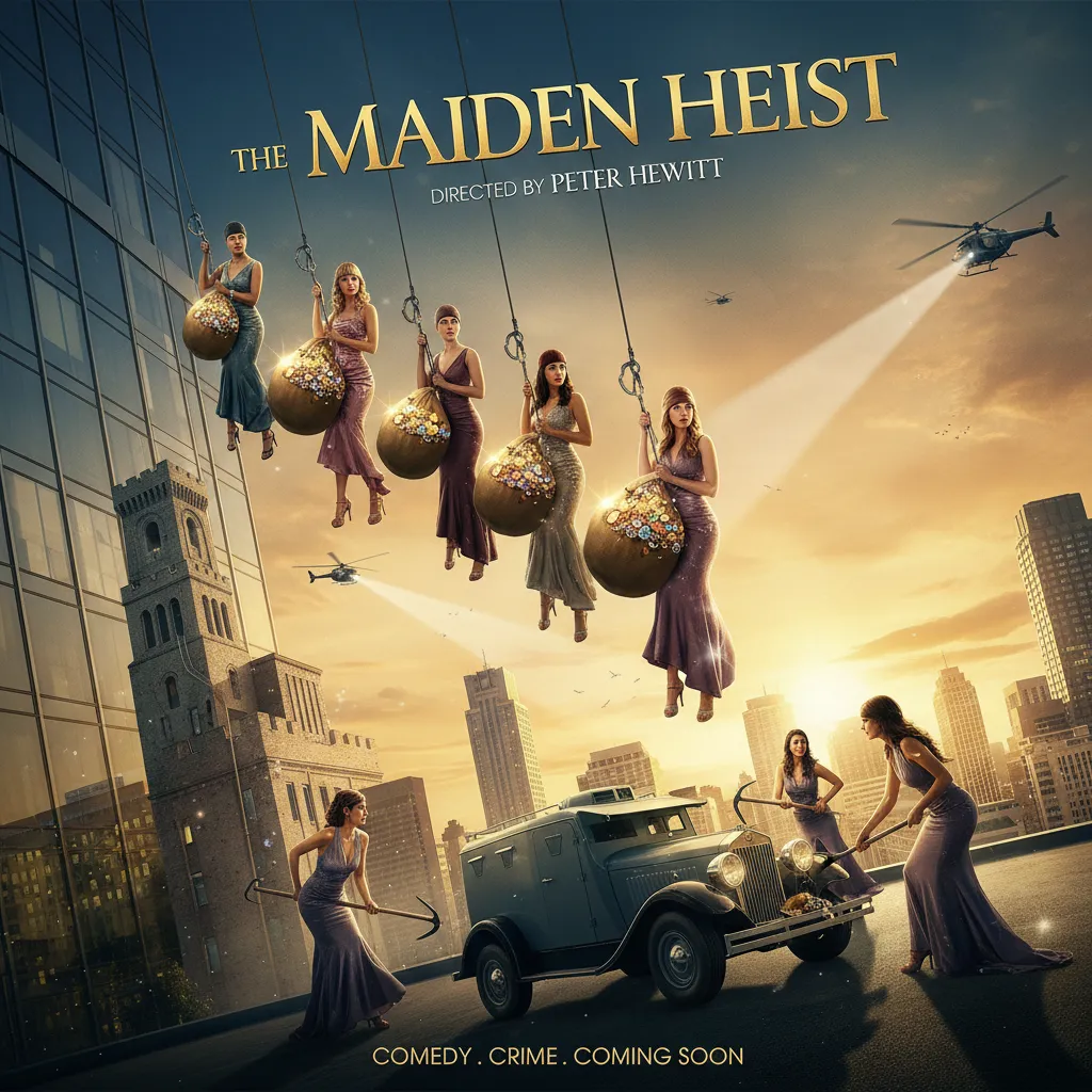 The Maiden Heist poster