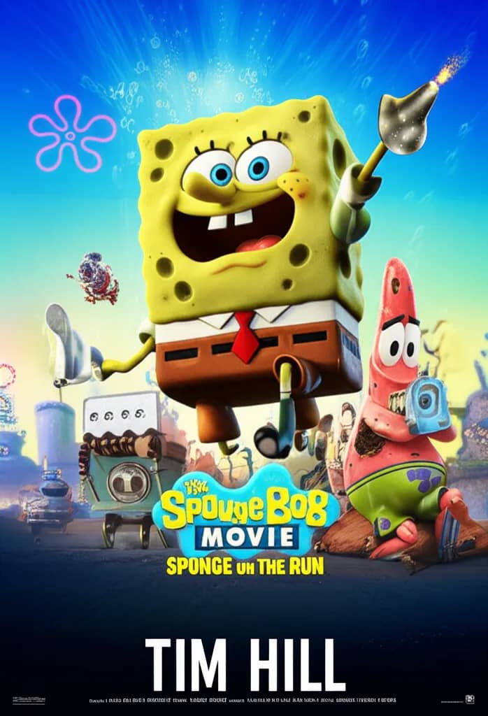 Poster for The SpongeBob Movie: Sponge on the Run