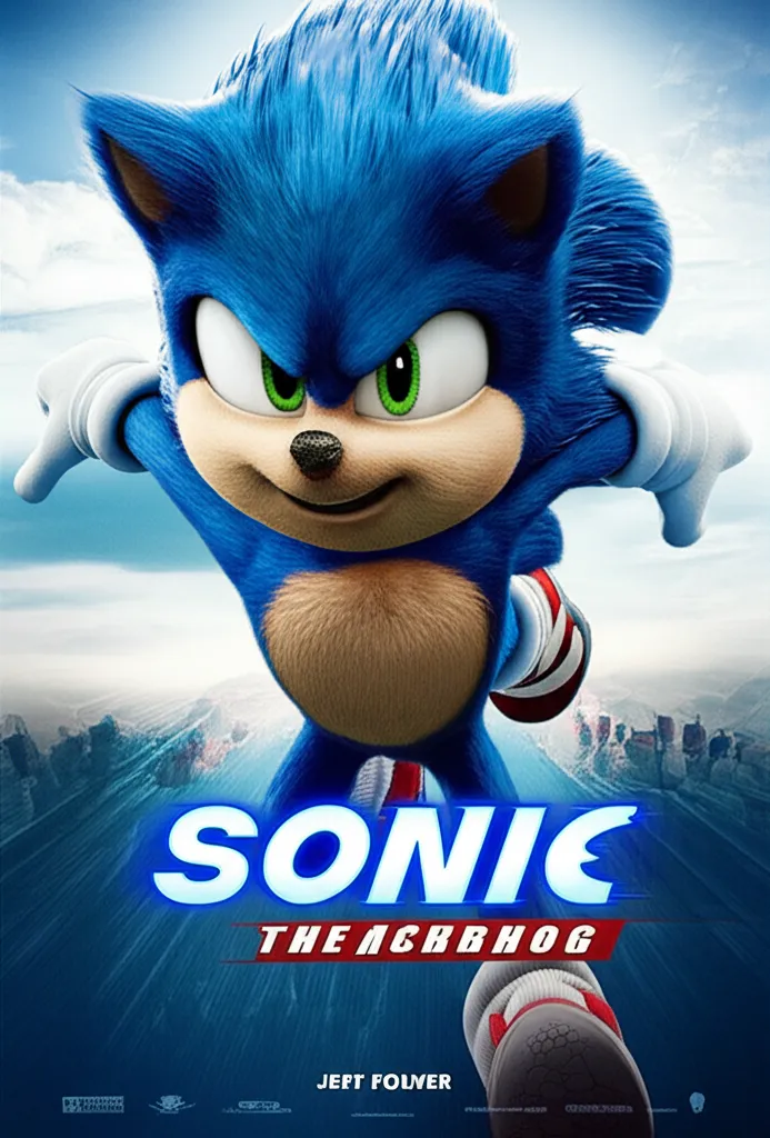Sonic the Hedgehog poster