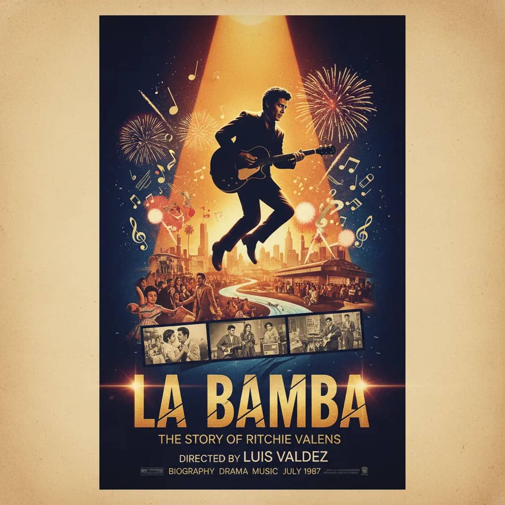 Poster for La Bamba