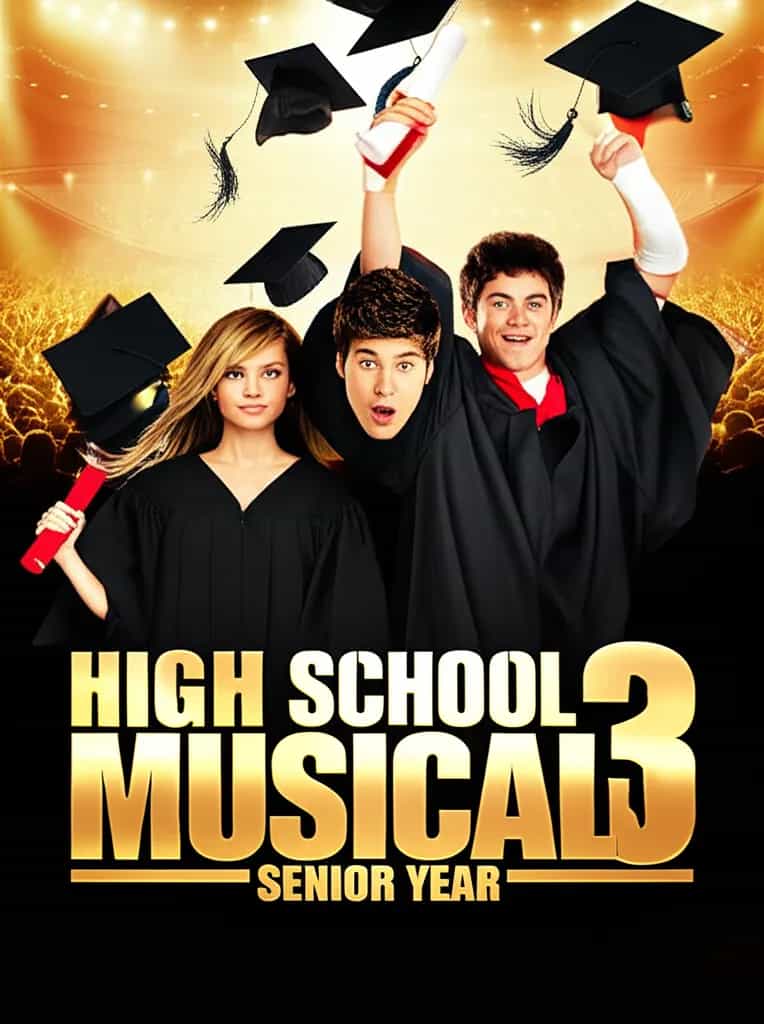 Poster for High School Musical 3: Senior Year