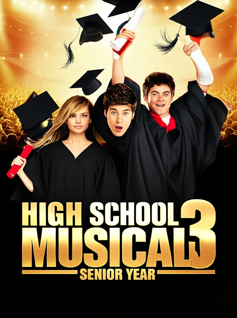 Poster for High School Musical 3: Senior Year