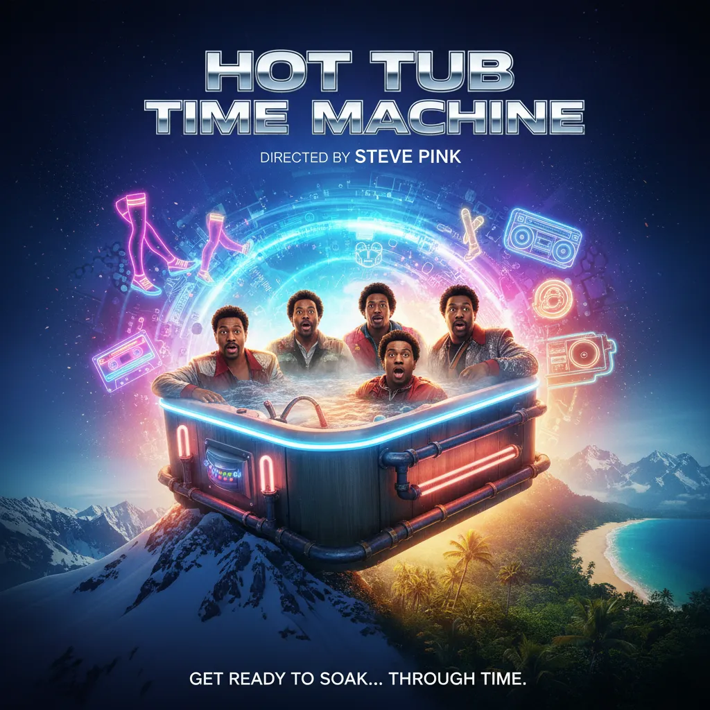 Hot Tub Time Machine poster