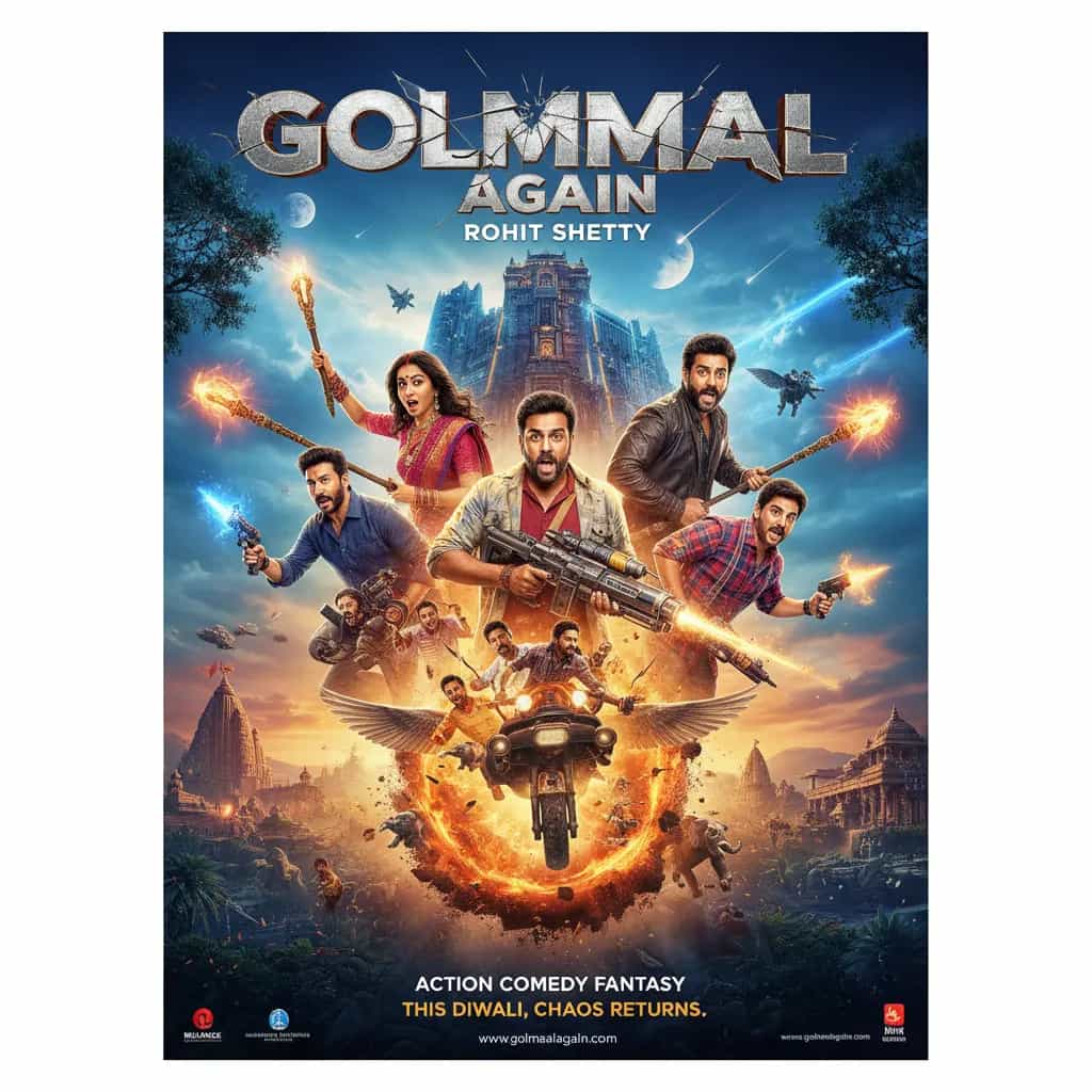 Poster for Golmaal Again